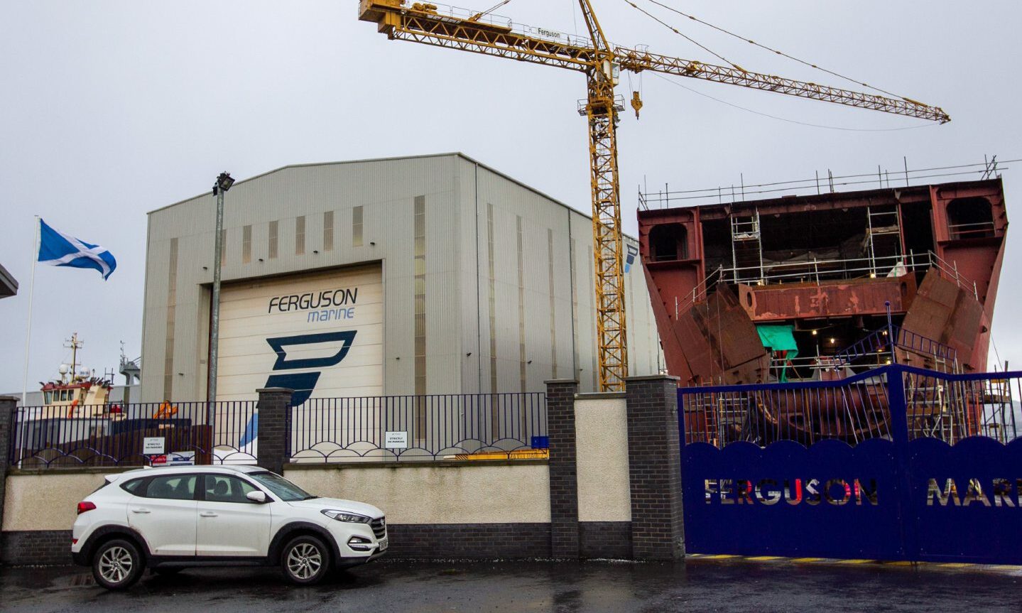 Ferguson Marine in Port Glasgow.