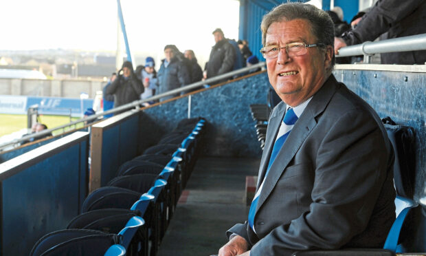 Peterhead FC chairman Rodger Morrison. Image: Darrell Benns/DC Thomson