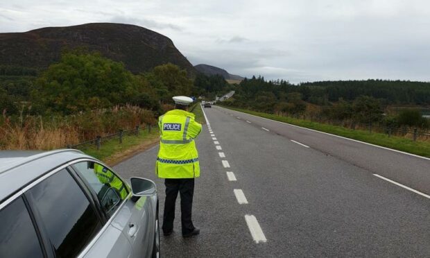Police have been cracking down on dangerous driving in the Highlands.