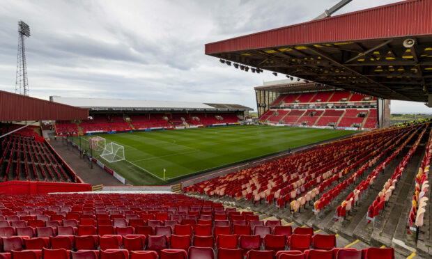 Aberdeen's Pittodrie Stadium.