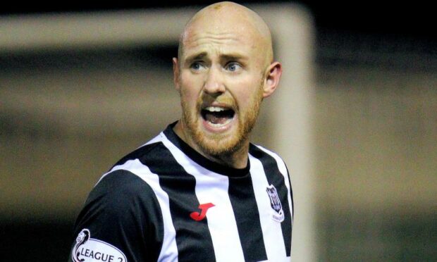 Elgin City defender Euan Spark.