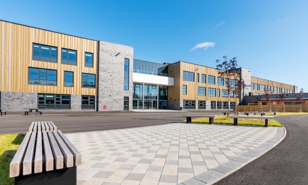 Robertson Group was the contractor for Inverurie Community Campus. Image: Robertson Group