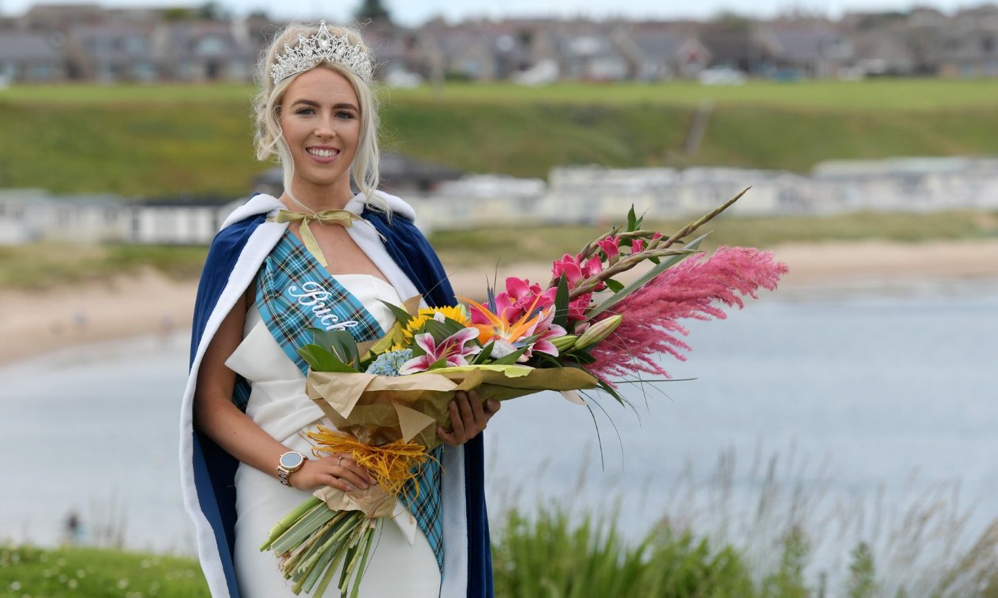 Natasha Clueit is crowned Buchan Queen as a series of virtual events are held for Peterhead Scottish Week.