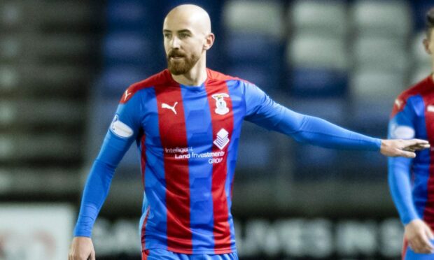 James Vincent in action for Caley Thistle. Image: SNS