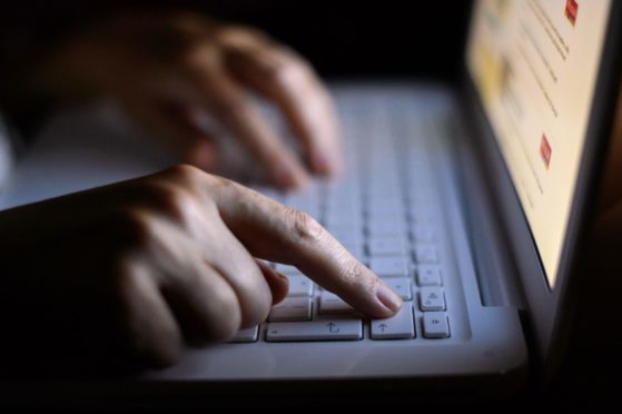 A 73-year-old man from Aberdeen was the victim of cyber-fraud.