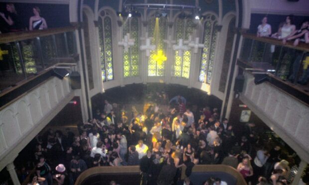 Packed nightclubs like Priory, pictured here at Hogmanay 2003, seem worlds away after a year in lockdown.