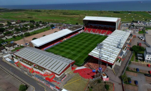 Aberdeen FC's pittodrie stadium