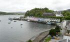 The incident happened near Portree Harbour on the Isle of Skye. Image: Sandy McCook/DC Thomson.