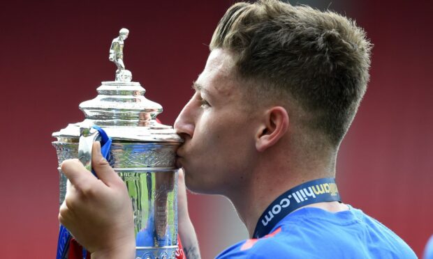 Josh Meekings was a Scottish Cup winner with Caley Thistle.