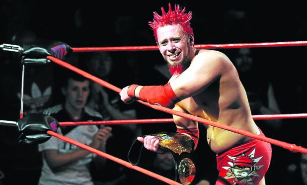 Wrestlezone star Scotty Swift expects former WWE star Eugene to deliver an unforgettable night. Image: DCT Media