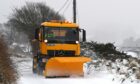 Gritters have been out in force in Aberdeen due to the wintry weather recently. Image: Kenny Elrick / DC Thomson.