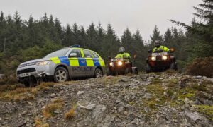 CRIME-FIGHTERS: Police in Scotland have seen rising rates of rural offences in the last year.