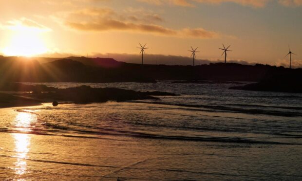 Gigha's wind turbines are a source of income