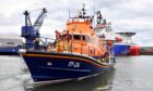 Aberdeen's RNLI lifeboat is called out in all weather. Image: Kami Thomson/DC Thomson