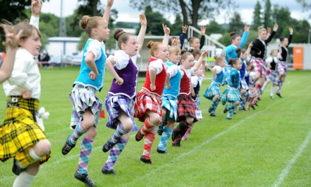 Inverness Highland Games will return this summer. Picture by Sandy McCook.