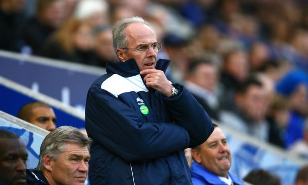 Sven-Goran Eriksson was linked with the vacant manager's job at Pittodrie