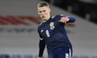 Scott McTominay in action for Scotland.