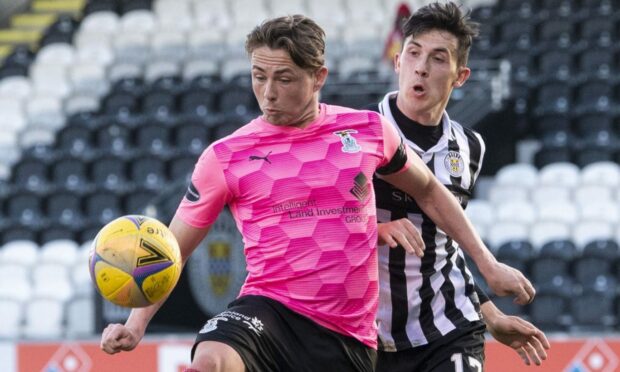 Scott Allan in action for Inverness last season.