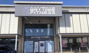 The former Anytime Fitness, where the new Elgin Poundstretcher will be
