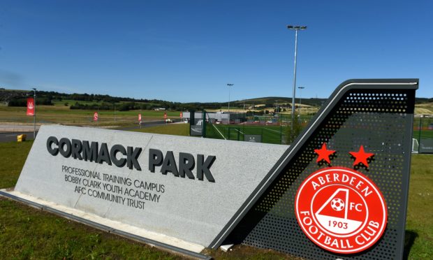 Aberdeen plan t build 
 a stadium for the women's team at Cormack Park. Image: Kenny Elrick