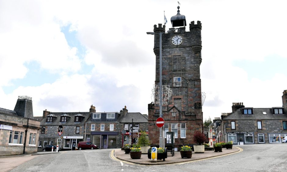 Dufftown clocktower. 