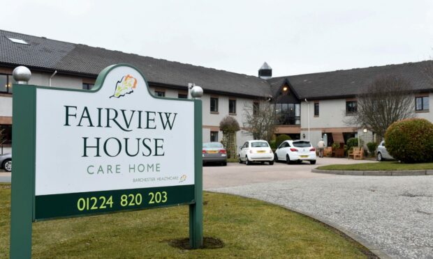 Fairview House Care Home, Fairview Street, Danestone, Bridge of Don, Aberdeen. 
Picture by Darrell Benns.