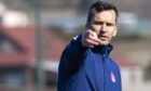 Making a point 
 - Aberdeen manager Stephen Glass
