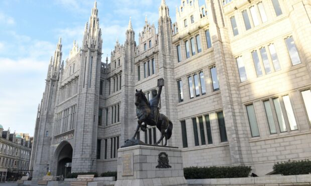 The two pledges will help to ensure support is given to Aberdeen City Council staff working at Marischal College and across the city. Image: Darrell Benns/DC Thomson