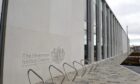 Picture by SANDY McCOOK    30th MArch '20
The new Inverness Justice Centre which conducted its first business yesterday (Monday) despite the current Covid-19 emergency.