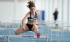 Catriona Pennet is one of Aberdeen AAC's top hurdlers. Picture by Colin Rennie