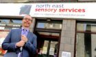 North East Sensory Services chief executive, Graham Findlay. Image: Colin Rennie / DC Thomson.