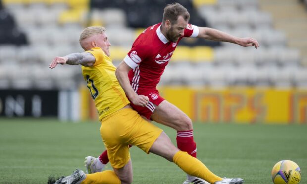 Niall McGinn in action.