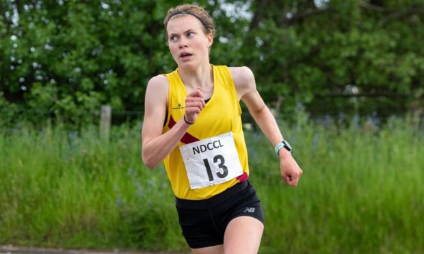 Inverness runner Megan Keith.
