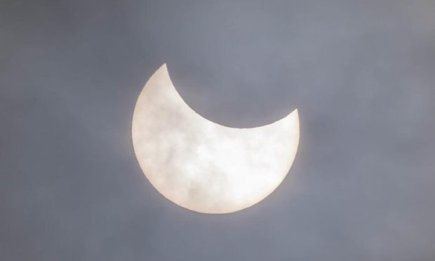 Partial eclipse from 2021