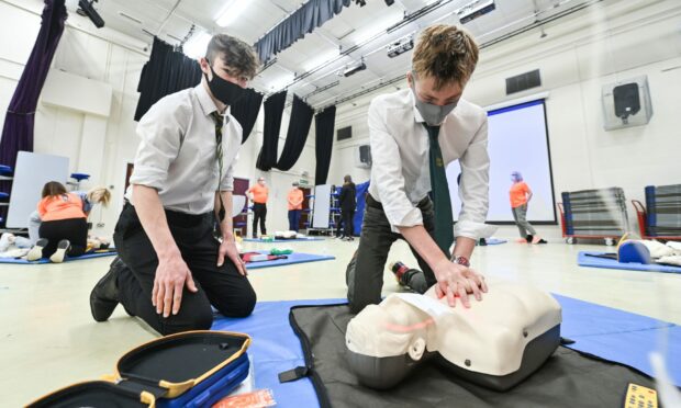 Plans were announced in summer to provide all state-funded schools across England with defibrillators. Image: Shutterstock.