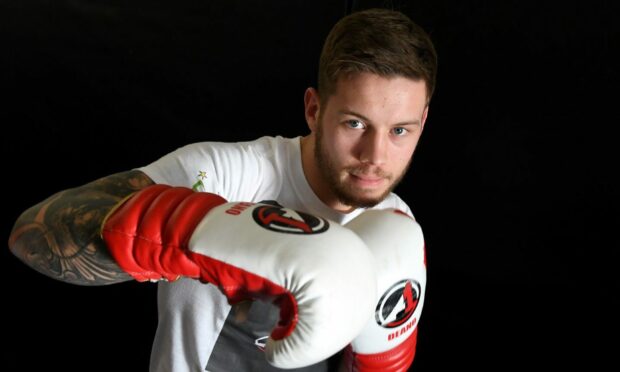 Undefeated Aberdeen boxing star Dean Sutherland.