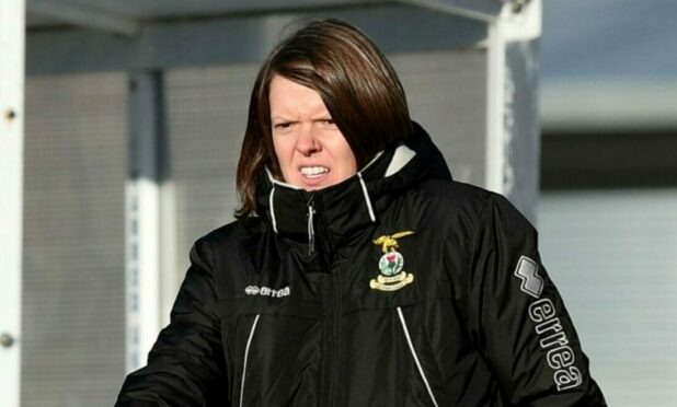 Caley Jags women's team manager Karen Mason.