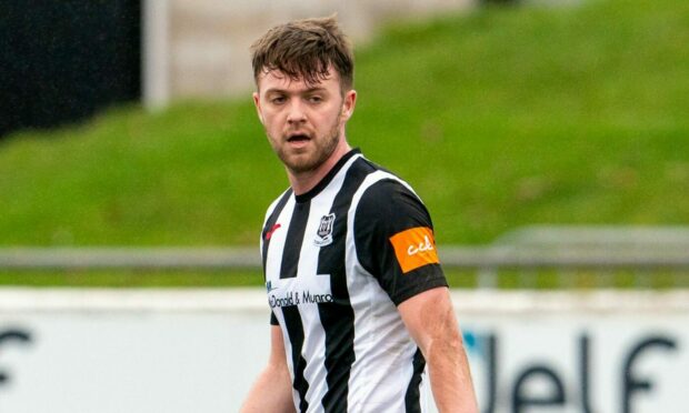 Elgin City forward Josh Peters.