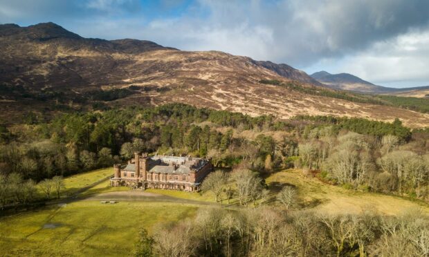 Kinloch Castle, Rum. Supplied by Kinloch Castle Friends Association