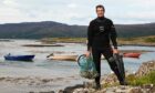Guy Grieve, scallop diver and owner of The Ethical Shellfish Company.