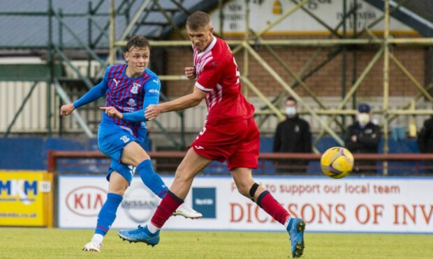 Roddy MacGregor, who has scored twice so far this season for Caley Thistle.