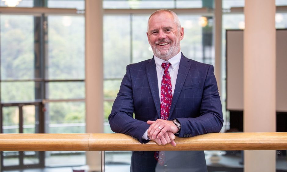 RGU principal Professor Steve Olivier. Image: Robert Gordon's University