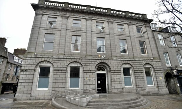 The High Court in Aberdeen. Police Scotland said they were unable to provide a photograph of John Sinclair today.
