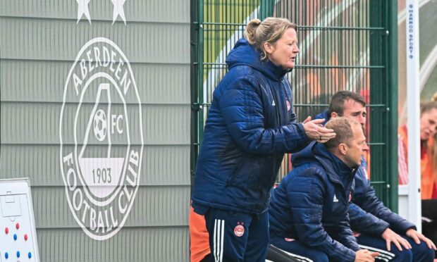 Aberdeen FC Women manager Emma Hunter.