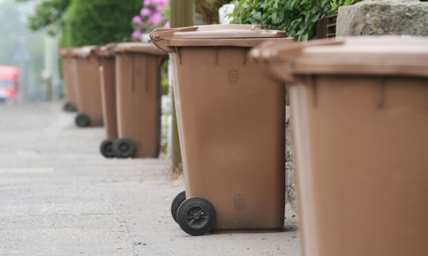 Some people were unable to renew their brown bin permits due to a technology issue. Picture by Mhairi Edwards