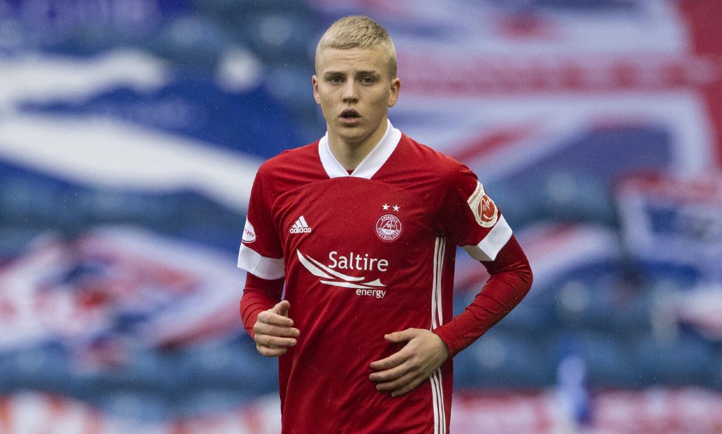 Ryan Duncan, who is on loan at Peterhead from Aberdeen