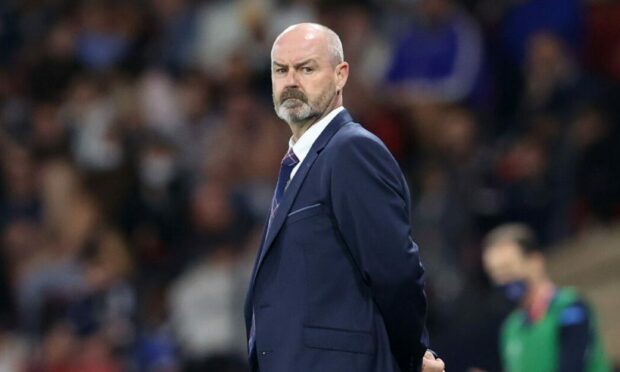 Scotland head coach Steve Clarke