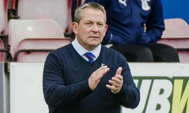Inverness CT head coach Billy Dodds.