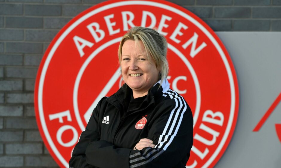 Aberdeen FC Women's co-boss Emma Hunter.