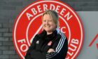 Aberdeen Women co-manager Emma Hunter. Image: Kenny Elrick/DC Thomson.